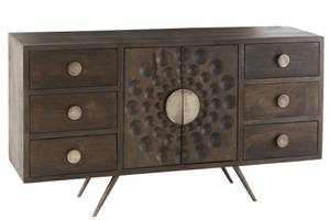 Sideboard Enigma Braun - Massivholz - 150 x 69 x 40 cm