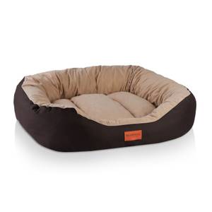 Lit pour chien, coussin SABA II Beige - Marron - 70 x 85 cm