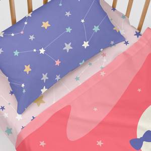 Moon dream Set drap Kinderbett 100x130 Textile - 1 x 100 x 130 cm