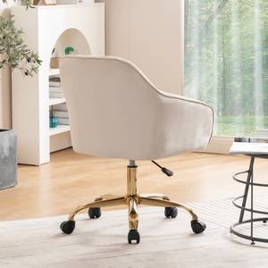 Drehstuhl VELVWings360° Ⅰ Beige - Gold