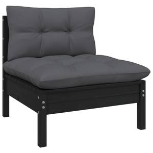 Garten-Lounge-Set (6-teilig) 3012396 Anthrazit - Schwarz