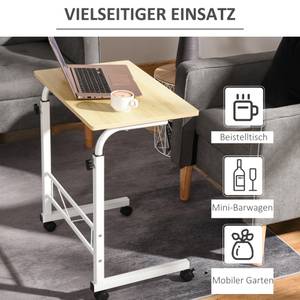 Mobiler Beistelltisch 836-057 Braun - Holzwerkstoff - 40 x 78 x 60 cm