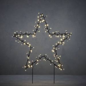 Lumières de Noël d'light Blanc - Métal - 1 x 73 x 60 cm