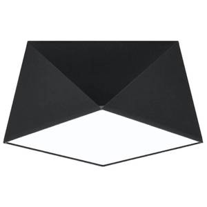 Deckenleuchte Hexa Schwarz - 25 x 25 cm