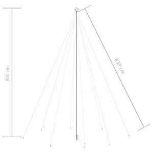 LED-Baumbeleuchtung 3009670 Cremeweiß - 830 x 800 cm