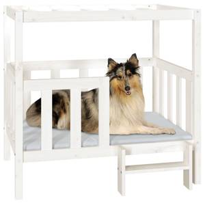 Lit pour chien 3016323-2 Blanc - 106 x 100 x 84 cm