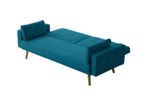 Canapé droit scandinave ELGA convertible Bleu nuit