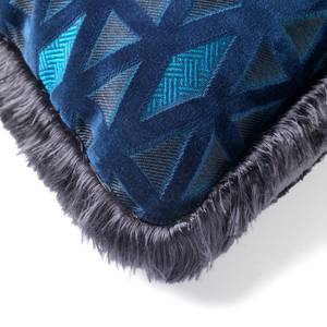 Dekokissen Hoii Baron Blau - Textil - 45 x 15 x 45 cm