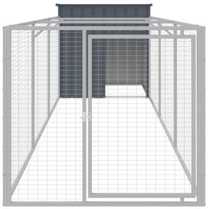 Hundehütte 3030300 Anthrazit - 110 x 405 cm