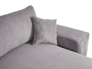 Sofa LUMIO Grau - Textil - 175 x 80 x 310 cm