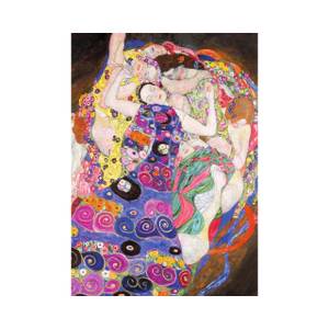 Puzzle Gustav Klimt Jungfrau Papier - 28 x 6 x 38 cm