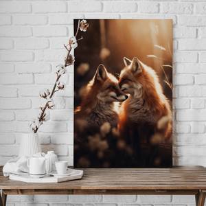 Leinwandbild Fox Romantic 30 x 45 cm