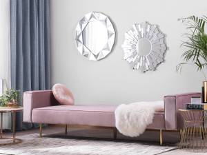 3-Sitzer Sofa VISNES Gold - Pink