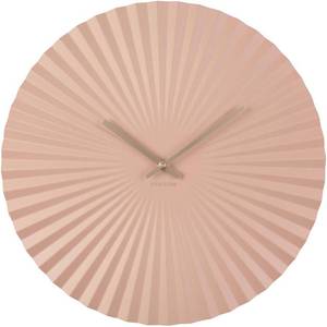 Horloge design en métal Sensu Rose Rose foncé