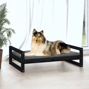 Lit pour chien 3015863-2 Noir - 96 x 66 cm