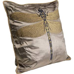 Coussin libellule Marron