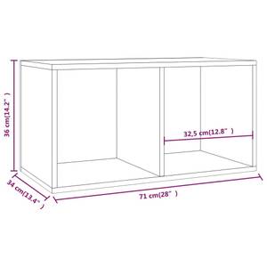 LP-Aufbewahrungsbox 298503 Eiche Dunkel