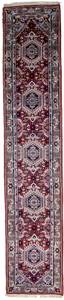 Orientteppich - 343x69cm Rot - Naturfaser - 69 x 2 x 343 cm