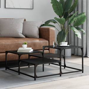 Couchtisch D159 Schwarz - 88 x 88 cm