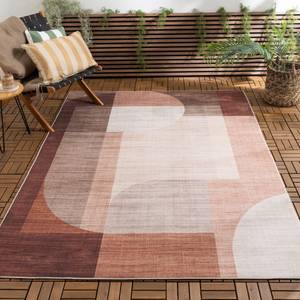 Gartenteppich Abstrakt Groovy Shapes Creme - 120 x 170 cm