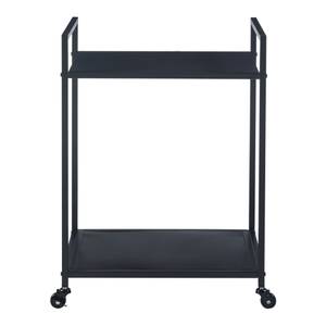 Servierwagen Lesja Schwarz - Metall - 50 x 69 x 36 cm