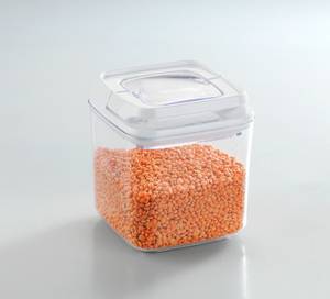 Vakuum-Vorratsbehälter TURIN, 0,75 Liter Kunststoff - 10 x 11 x 10 cm