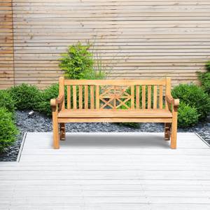 Banc de jardin Florida Bois manufacturé - 150 x 92 x 72 cm