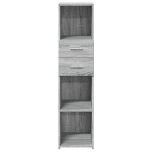 Highboard DE2876 Grau - Holzwerkstoff - 43 x 124 x 30 cm