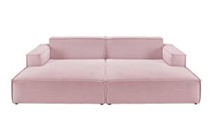 Sofa SAMU Big Sofa Feincord Pink