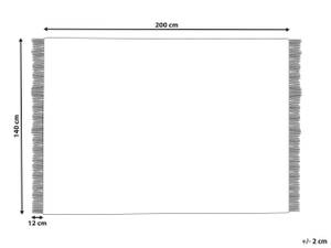 Teppich TEKELER 140 x 140 x 200 cm