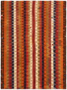 Teppich Jajim CCXXXIX Orange - Textil - 128 x 1 x 174 cm