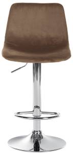 Tabouret de bar Divo Lot de 2 Marron