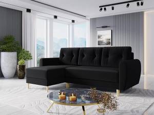 Ecksofa Palermo L Schwarz