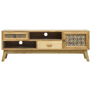 TV-Schrank D122 Braun - Holzwerkstoff - 30 x 42 x 120 cm