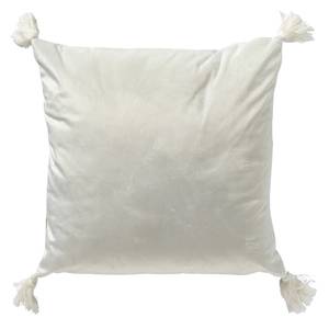 Housse de coussin Bahamas Blanc - Textile - 45 x 45 x 45 cm