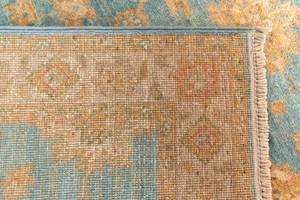 Tapis de couloir Ziegler XXXVIII Bleu - Textile - 62 x 1 x 308 cm