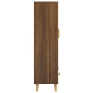 Highboard DE2225 Eiche Schwarzbraun Dekor