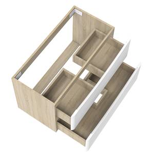 Badschrank Unterschrank 30X Breite: 80 cm