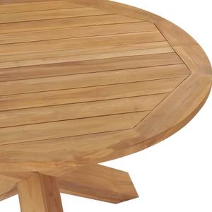 Table de jardin Marron - Bois massif - Bois/Imitation - 110 x 75 x 110 cm