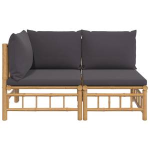 Garten-Lounge-Set 3028342-4 (2-teilig) Dunkelgrau