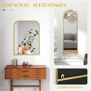 Wandspiegel 830-825V80GD Gold - Glas - 3 x 87 x 60 cm