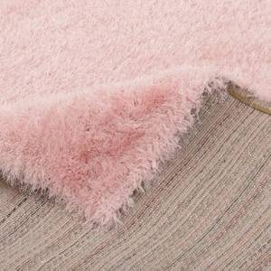 Hochflor Langflor Shaggy Teppich Glow Rosé - 140 x 200 cm