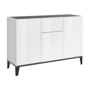 Buffet Giorgio Anthracite - Blanc