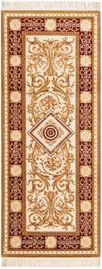 Tapis de passage Darya DCCCXCIX Marron - Textile - 81 x 1 x 201 cm