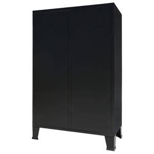 Kleiderschrank DE306 Schwarz - Kunststoff - 35 x 35 x 67 cm