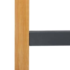 Handtuchhalter Bambus natur/grau Braun - Grau - Bambus - Holzwerkstoff - 41 x 103 x 28 cm