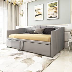 Lit gigogne Daybed Leto Ⅰ Gris