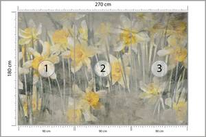 Papier Peint Jonquilles Fleurs Vintage 270 x 180 x 180 cm