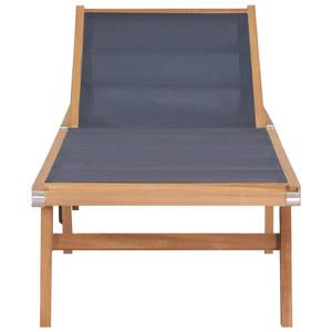 Chaise longue 44668 Marron - Bois massif - Bois/Imitation - 60 x 35 x 206 cm