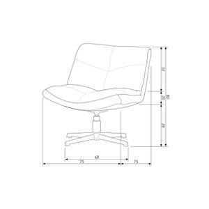 Fauteuil design Vinny Anthracite